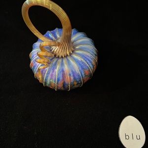 JACK PINE, Artist Signed Multi-colored Decorative Gourd